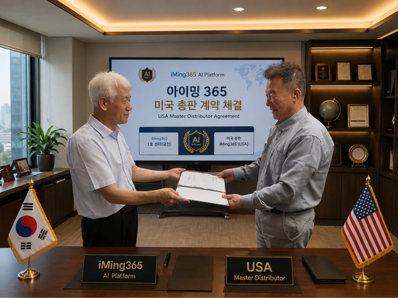 아이밍365 AI Platform, 미국 총판 계약 체결… 미주 AI 플랫폼 시장 본격 진출