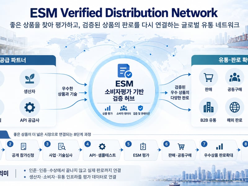 ESM 소비자평가, 인증·수상 넘어 국내외 판로까지 연결한다