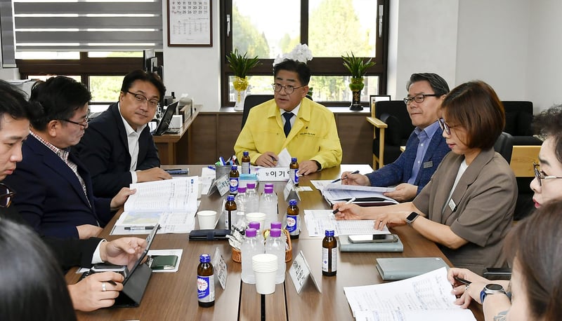 김포시, 경기도시장상권진흥원과 소상공인 지원 협력방안 논의