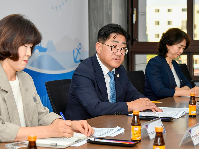 이기형 김포시장, 대한적십자사봉사회 김포시협의회와 정담회 가져