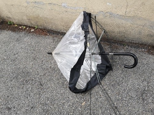 [정차조 칼럼] 빗속에 버려진 우산이 남기는 것