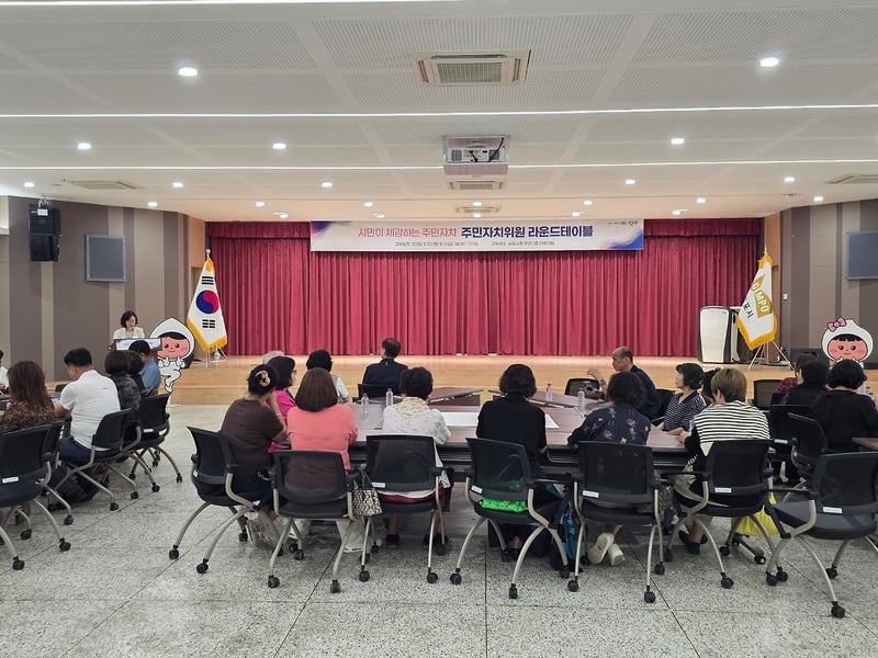 김포시, 주민자치 해답 현장에서 찾다…14개 읍면동 주민자치위원 모였다