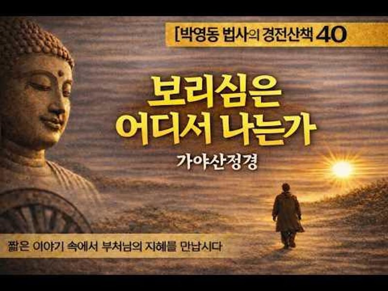 박영동 법사의 경전산책 40