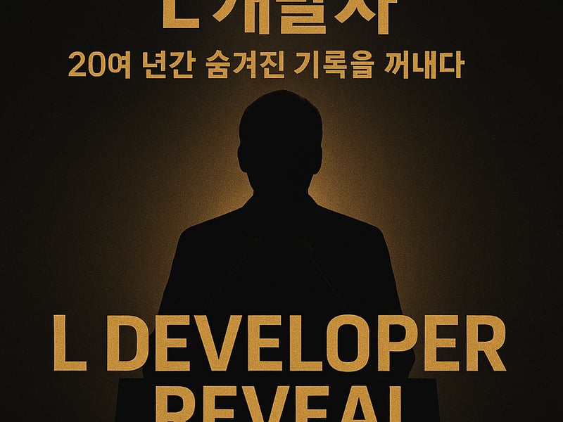 [단독 취재 / 최초 보도] ①  _20년 간 사라졌던 개발자 ‘L’, 침묵을 깨다…