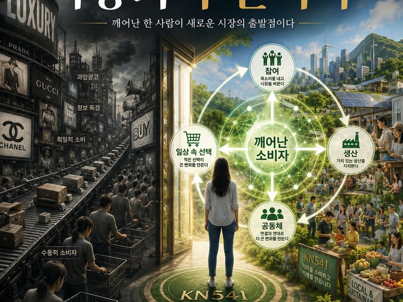 ｢정차조 특별 칼럼_5｣ KN541, 소비자를 시장의 주인으로 세워야 한다