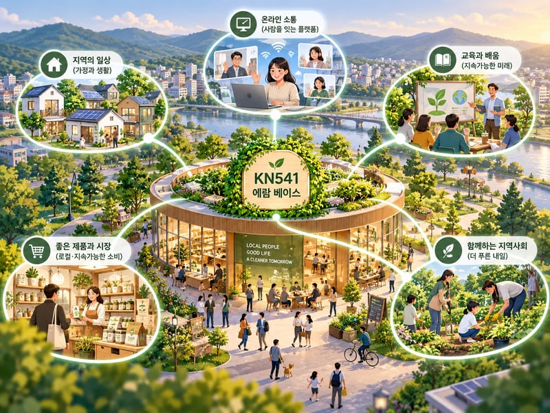 [정차조 특별 칼럼] KN541 용어 칼럼 12차, 에코 베이스, 공간이 아니라 사람이 작동하는 생활 거점