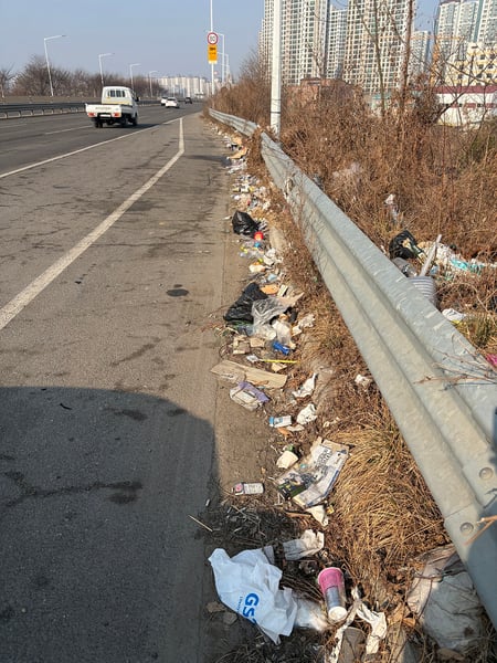 김포시, 도로 위 ＇청소 사각지대＇ 제로화 총력