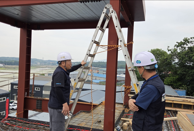 김포시, 건설현장 추락사고 예방 2차 합동점검 실시