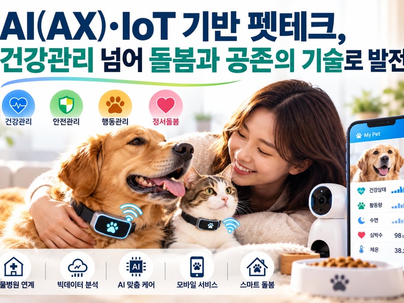[김종우 칼럼] 반려동물산업 에세이_113 펫테크, 반려동물의 건강과 행복을 연결하는 미래산업으로 주목