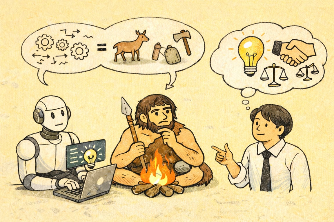 [인인칼럼 유준형] 기계는 상상하지 않는다: AI가 네안데르탈인을 닮은 이유