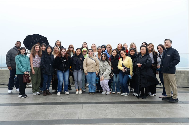 애기봉, 외국인 발길 이어진다…미군 장병 가족들 방문