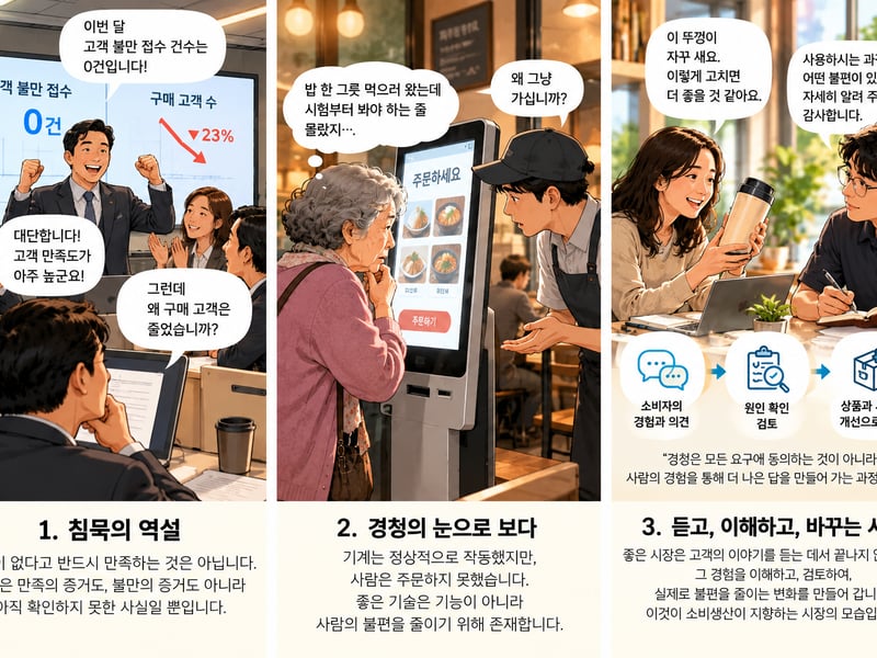 [정차조 칼럼] 출판 책 중심 테마 100선_제28 테마, 경청의 가치, 침묵을 만족으로 착각하지 마라