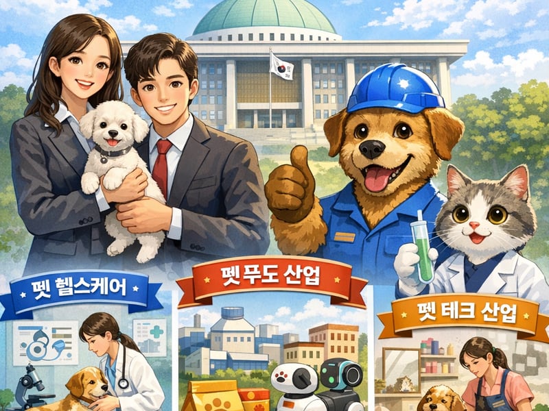 [김종우 칼럼] 반려동물산업 에세이_103 반려동물 연관 산업 육성법 본회의 통과