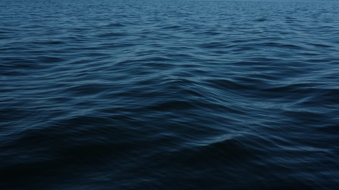 Wavy water surface