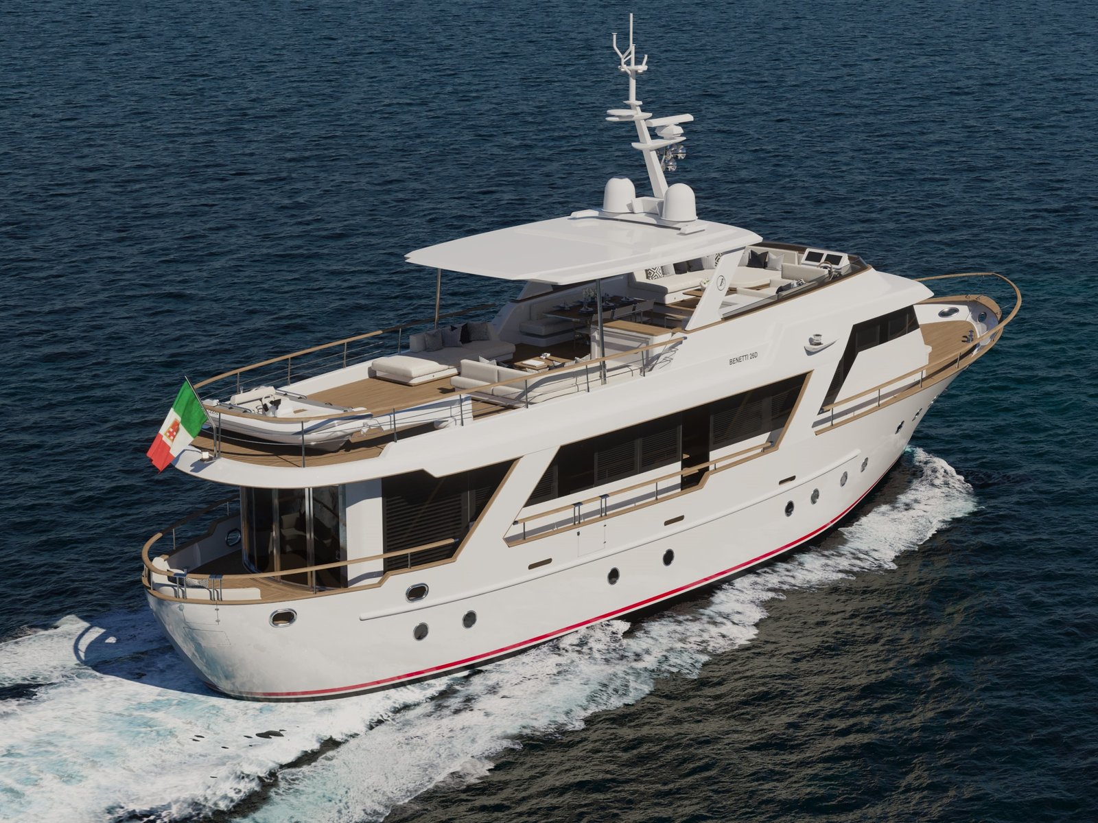 AF by Benetti for sale - 26m classic Benetti yacht