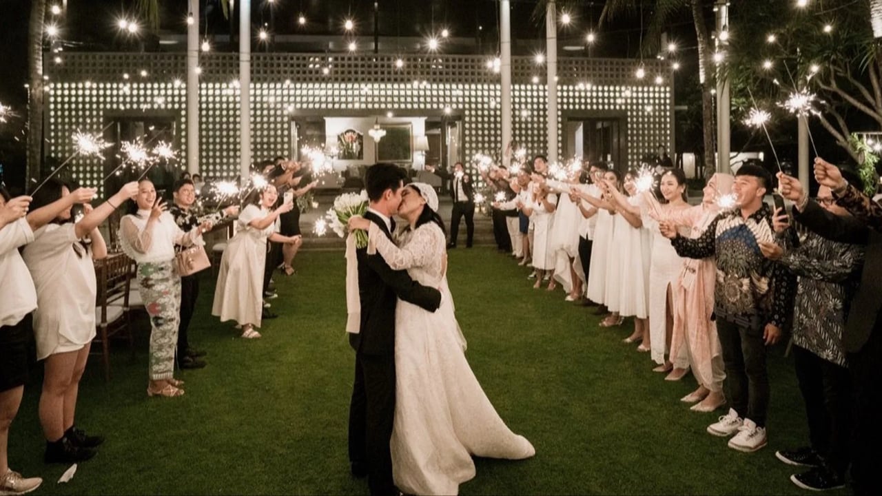Sunset Wedding by the Beach — wedding at Jeeva Saba Estate, Bali