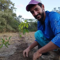 Agroforestry farmer in Brazil