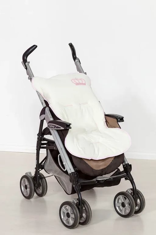 Capa de Carrinho Realeza Rosa Premium