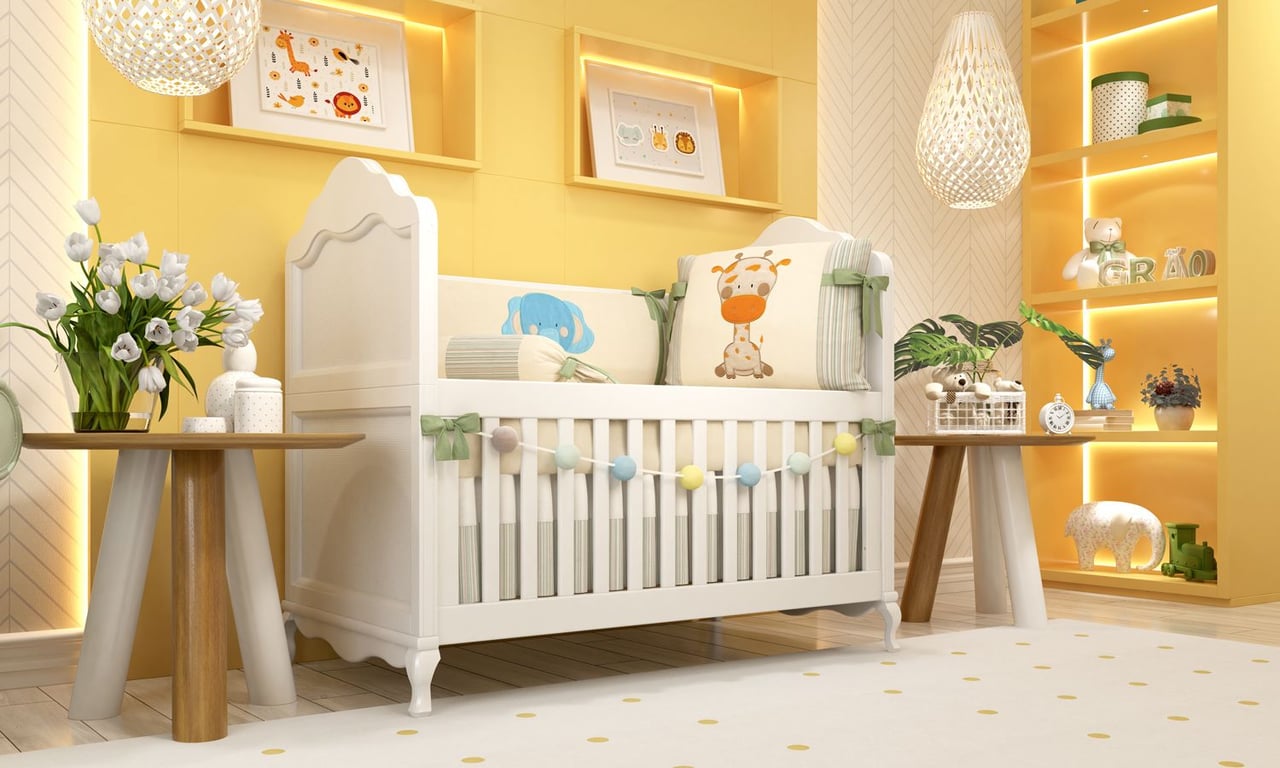 Kit Berço Brincadeira na Selva — vista alternativa