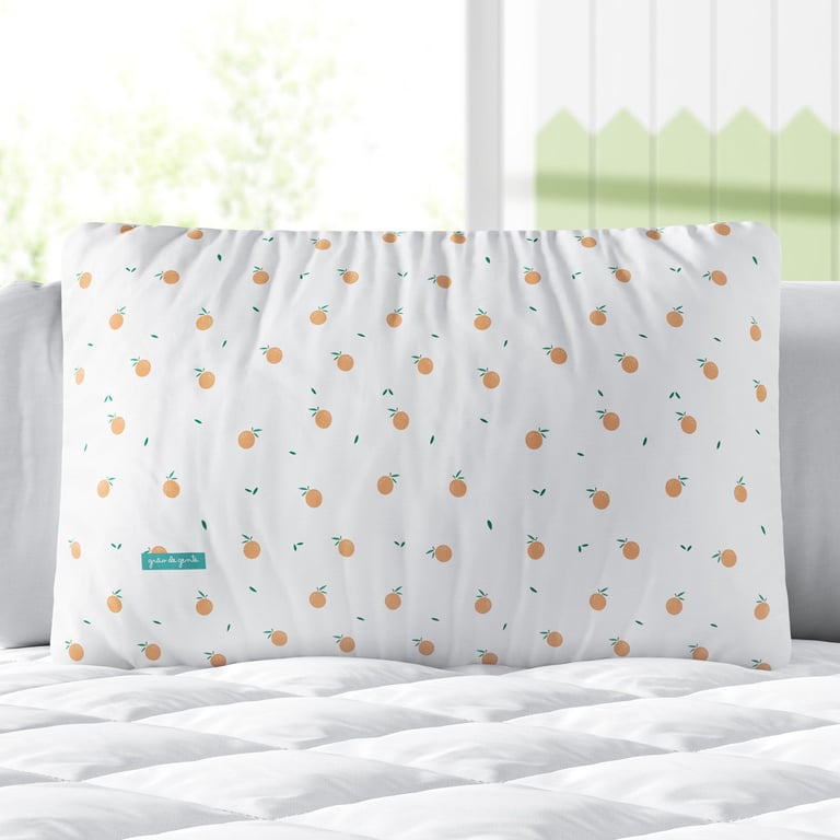 Almofada Retangular Laranjas 35cm