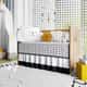 Kit Berço Luli Preto e Branco - imagem 4