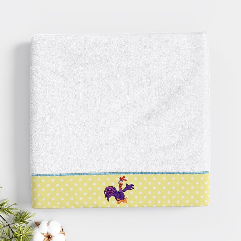Fralda Toalha Galo Carijó 1M