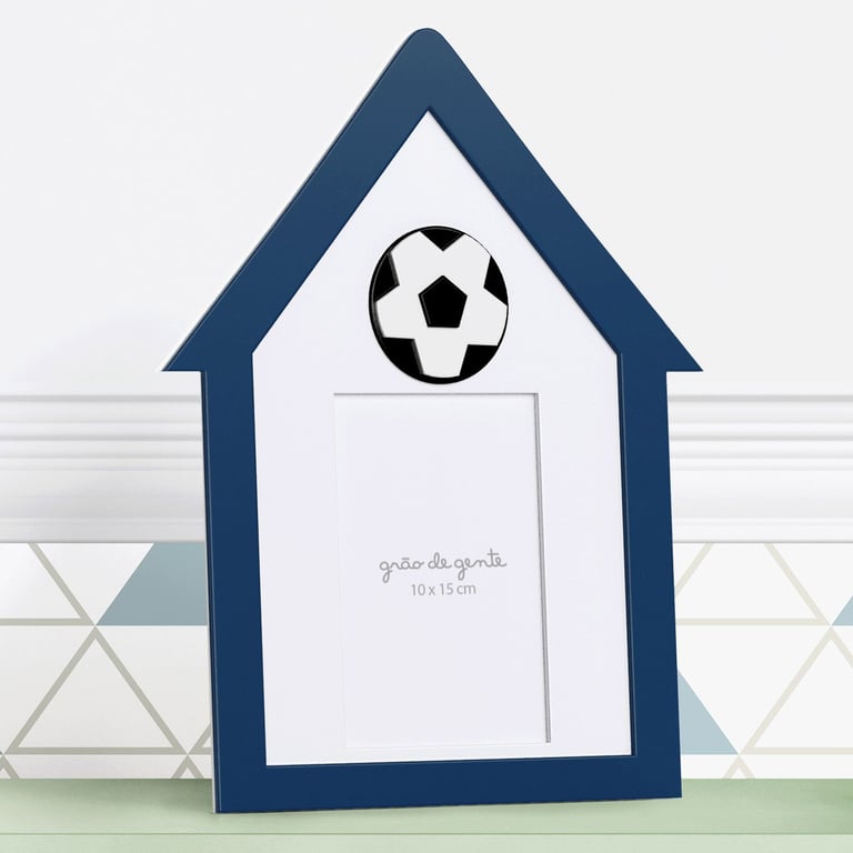 Porta Retrato MDF Futebol 10cm x 15cm