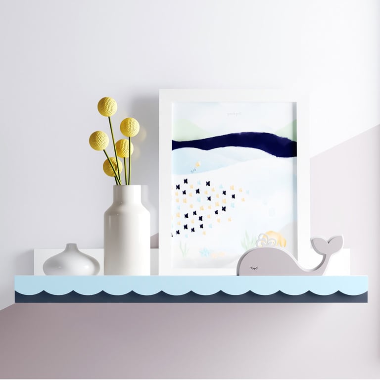 Prateleira MDF Fundo do Mar — vista alternativa