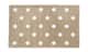 Tapete Retangular Bege Bolão Branco 1,50m - imagem 3