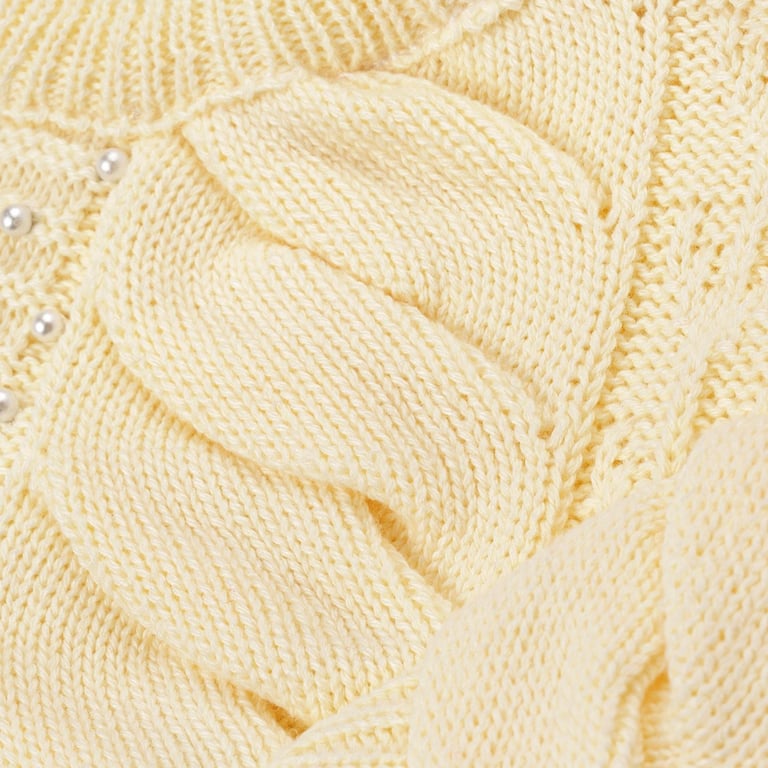 Saída Maternidade Tricot Drapeado Pérola Nude Rosé 03 Peças — vista alternativa