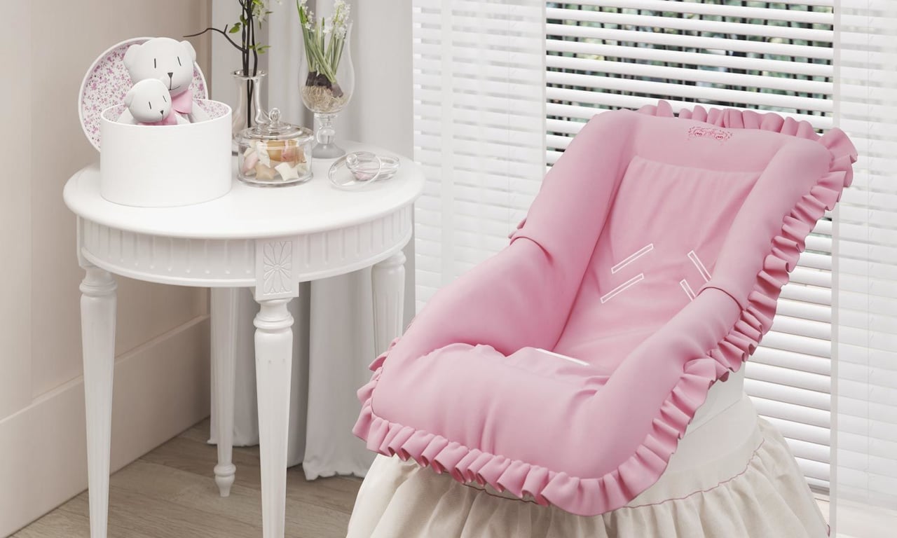 Capa de Bebê Conforto Minha Princesinha — vista alternativa