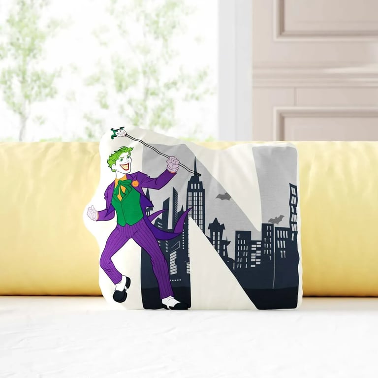 Almofadas Batman Alfabeto N