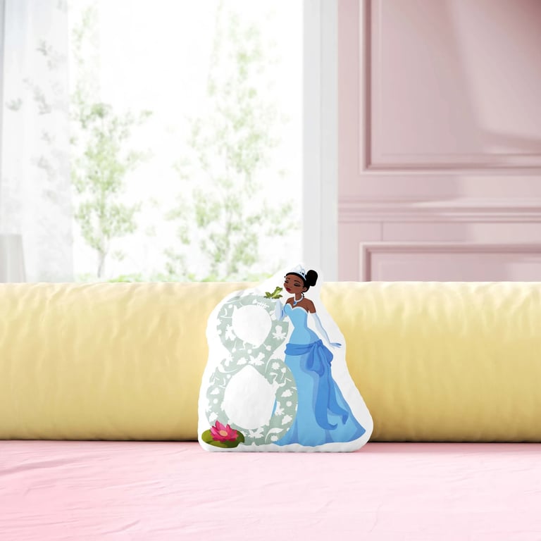 Almofada Mesversário 08 meses Princesas Disney — vista alternativa