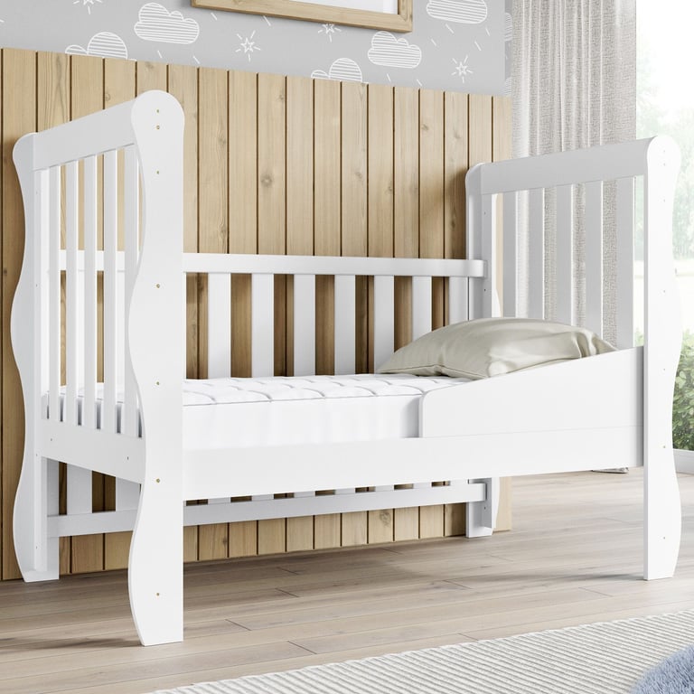 Berço Americano Branco Mila — vista alternativa