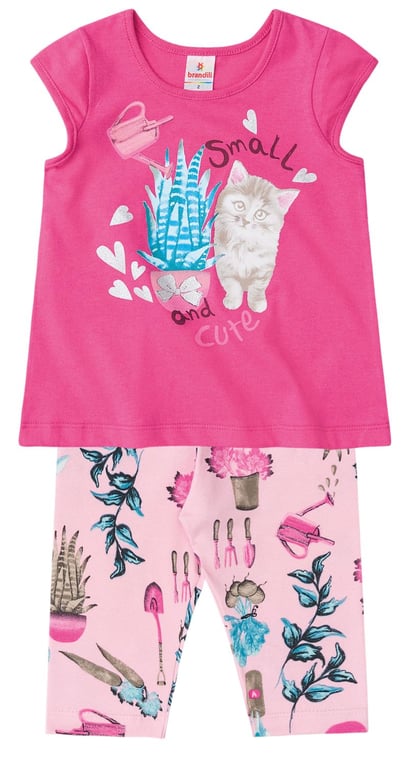 Conjunto Curto Calça Capri