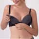 Sutiã Amamentação com Bojo Triângulo Preto 42 - imagem 2