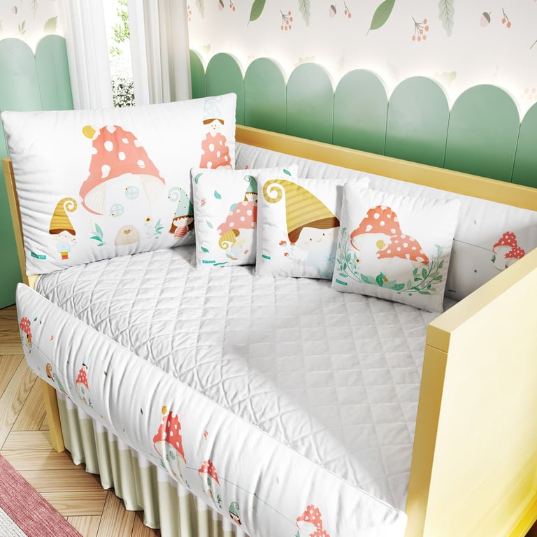 Kit Berço Casinha Cogumelo — vista alternativa