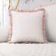 Almofada Babado e Estrelinhas Rosé 38cm - imagem 1