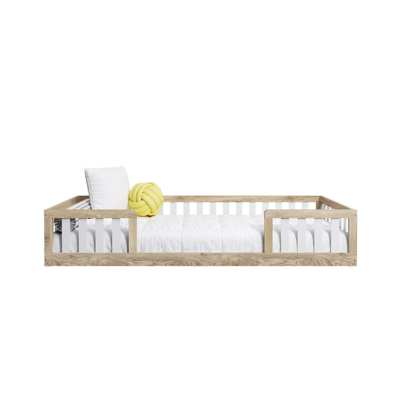 Cama Montessoriana Solteiro Madeira Maria — vista alternativa