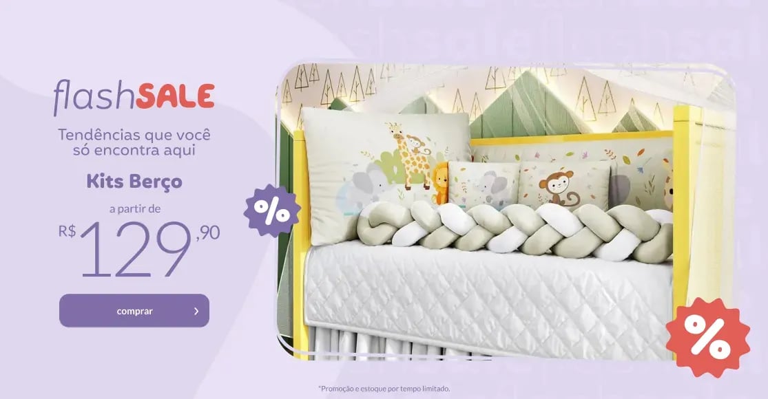 Flash Sale - Kit Berço