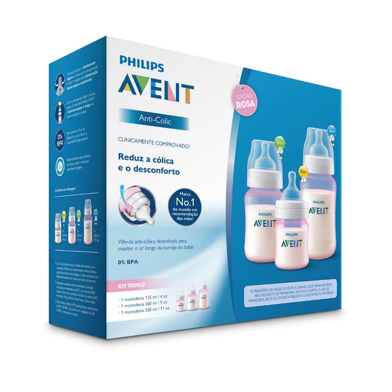 Kit Mamadeira Anticólica Branco — vista alternativa