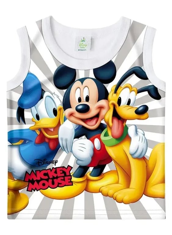 Regata Bebê Mickey G — vista alternativa