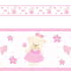 Faixa Adesiva de Parede Ursinha Bebê - imagem 3