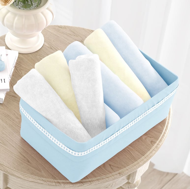 Cesto Organizador Azul Clássico 40cm