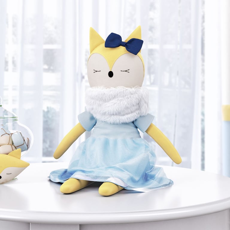 Raposa Mimo Amarelo 48cm