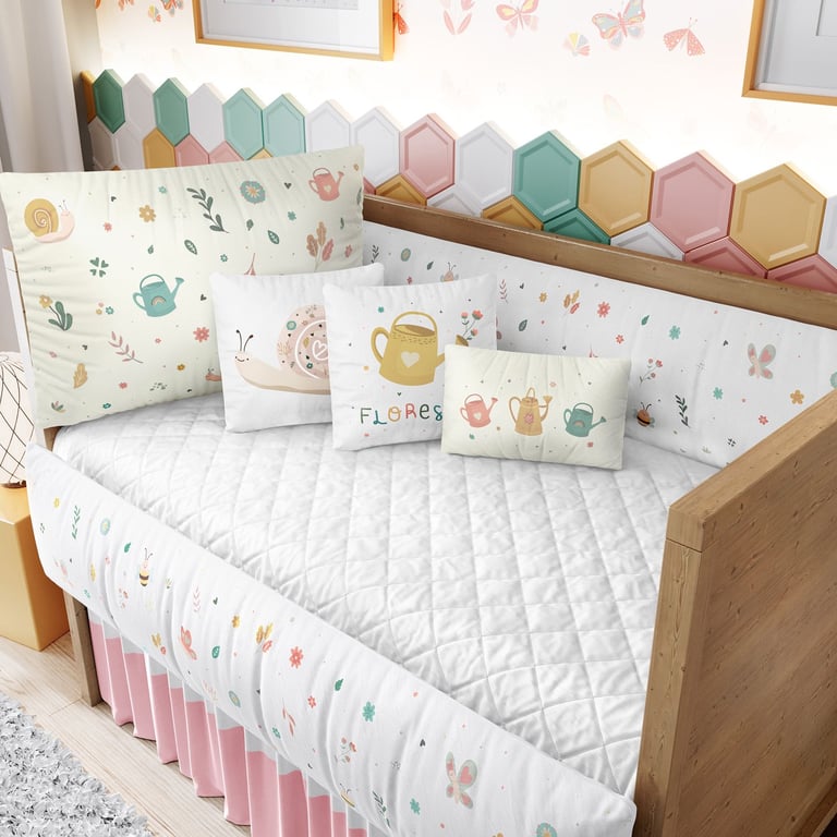 Kit Berço Jardim Florescer — vista alternativa