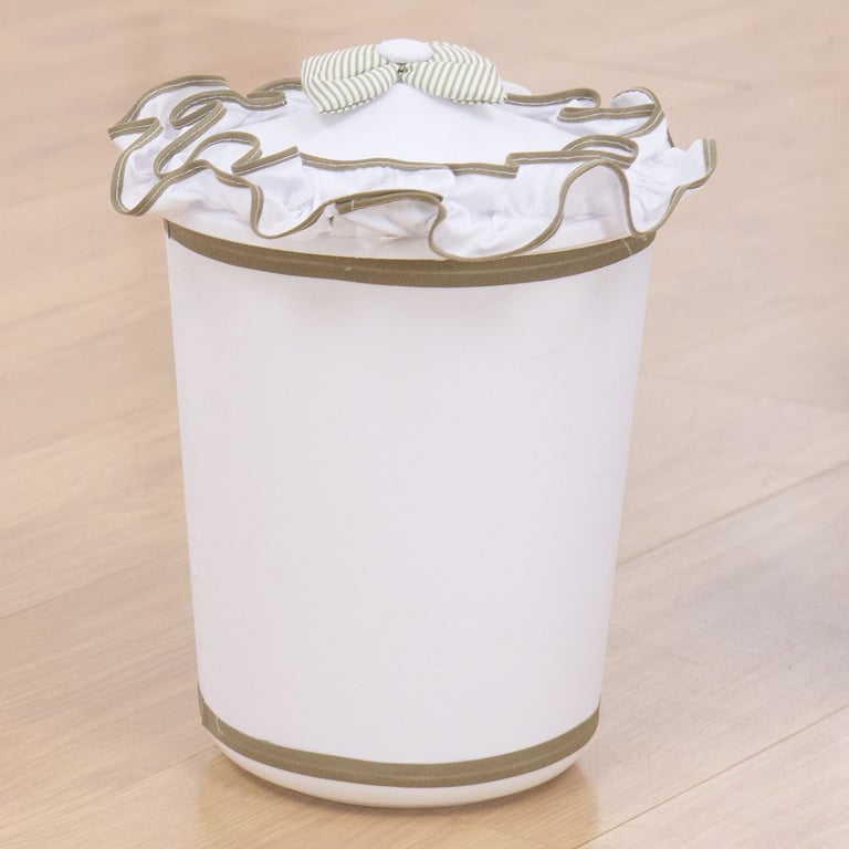 Lixeira Cáqui Listrado