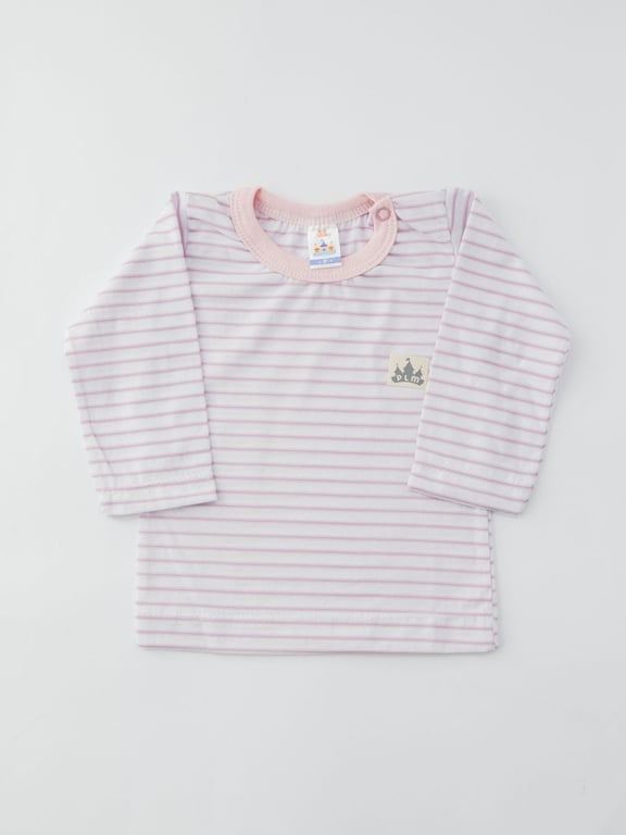Kit Blusinha Manga Longa Rosa com 2 peças — vista alternativa