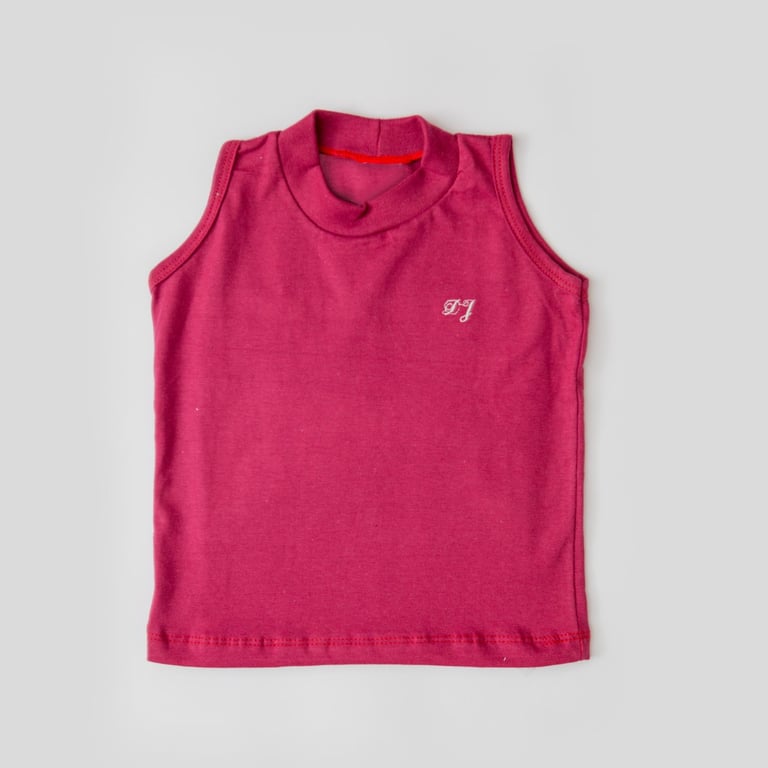 Camiseta Regata Bebê Vinho