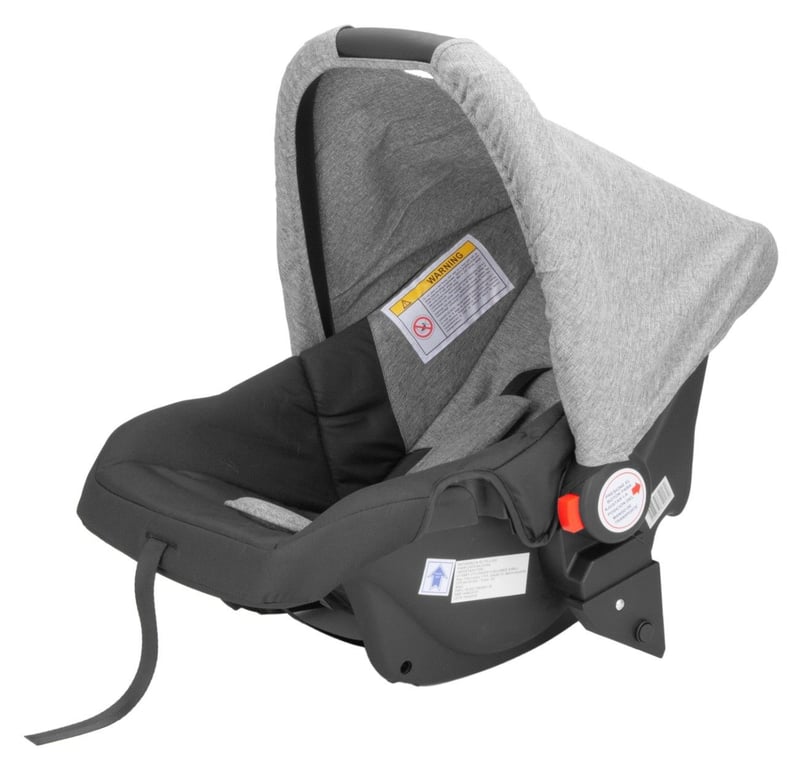 Bebê Conforto Luxo Elite Cinza — vista alternativa